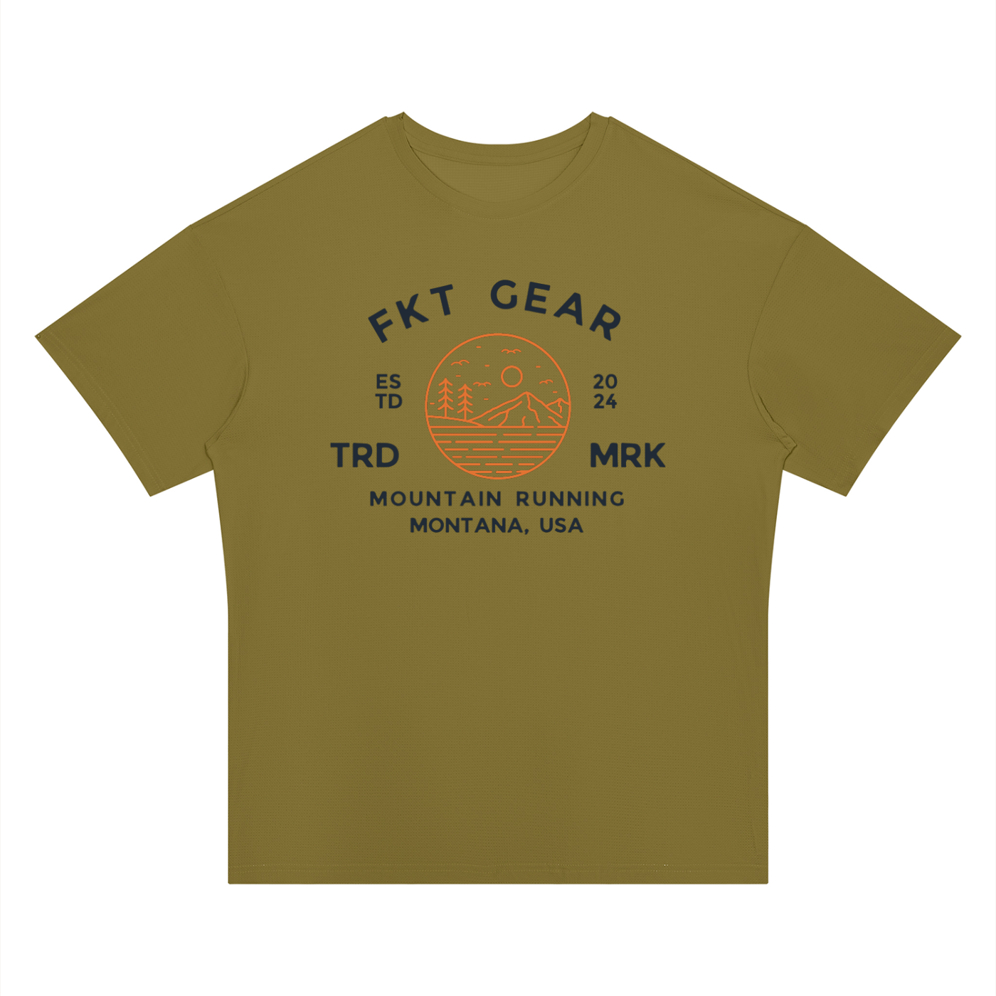 FKT Gear Men’s Retro Mountain Running Tee