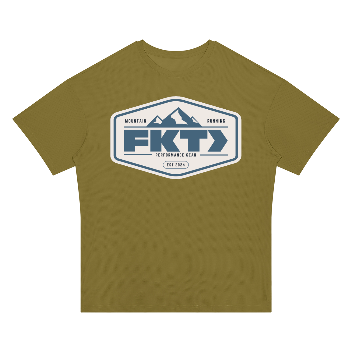 FKT Gear Men’s Mountain Running Badge Performance Tee